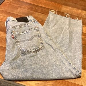 Levi’s size 26 older altered bottom jeans